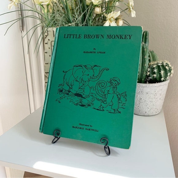 1949 Little Brown Monkey by Elizabeth Upham Vintage Book - Picture 1 of 13